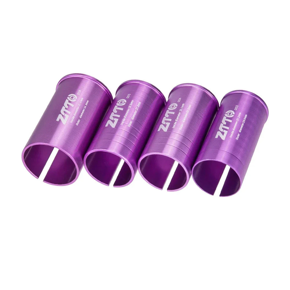 ZTTO Bike Seat Post Adapter Aluminum Bicycle Seat Post Tube Reducing Sleeve Converter ZTTO Bike Seat Post Adapter Aluminum Bicycle Seat Post Tube Reducing Sleeve Converter